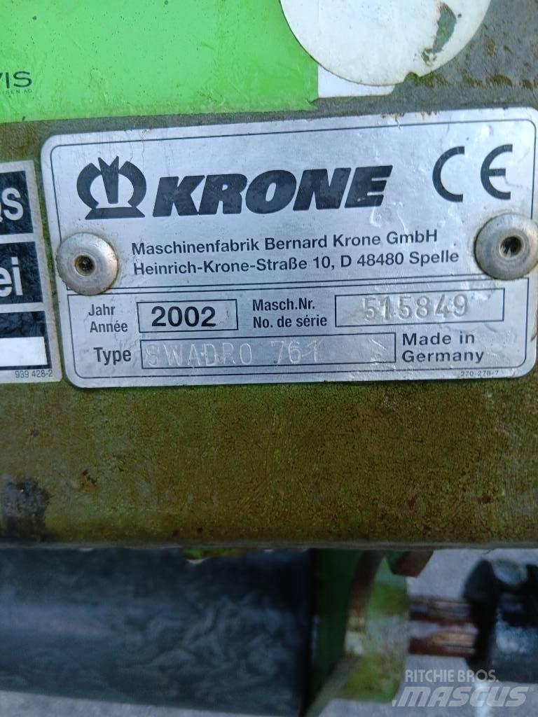 Krone Swadro 761 Рядковые косилки
