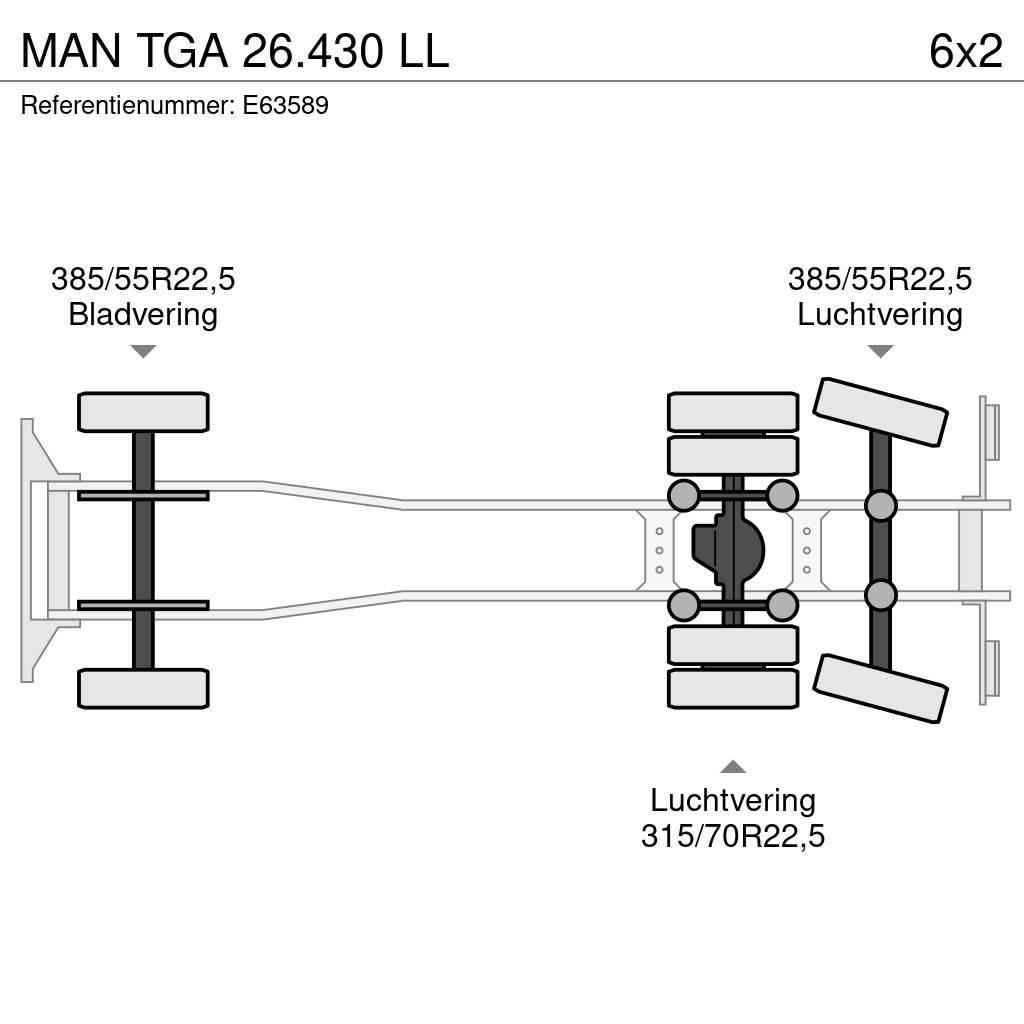 MAN TGA 26.430 LL Грузовики-Мультилифты
