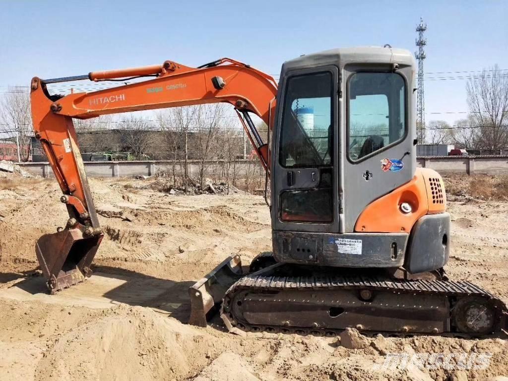 Hitachi ZX 55u Малые экскаваторы 7т-12т