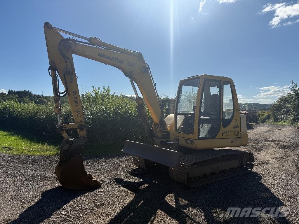 Komatsu PC 75 R-2 Малые экскаваторы 7т-12т