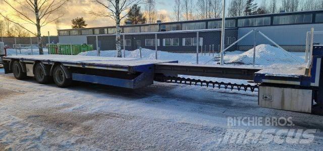 HRD Jumbo Полуприцепы-платформы/боковая разгрузка