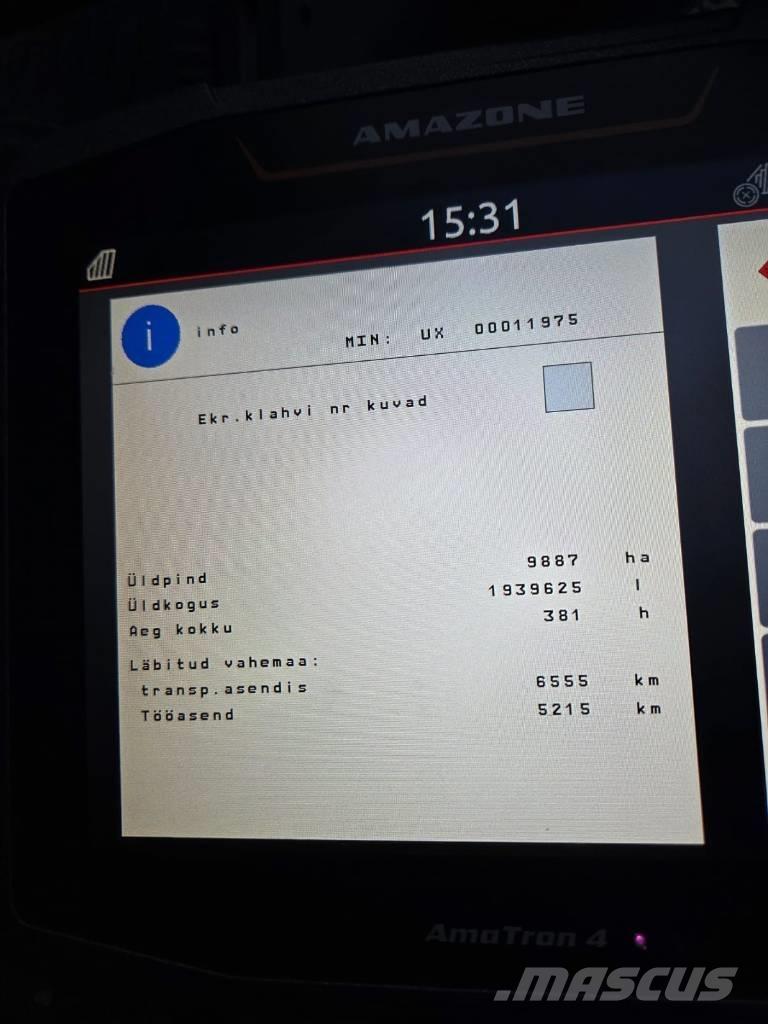 Amazone UX 4200 Прицепные опрыскиватели