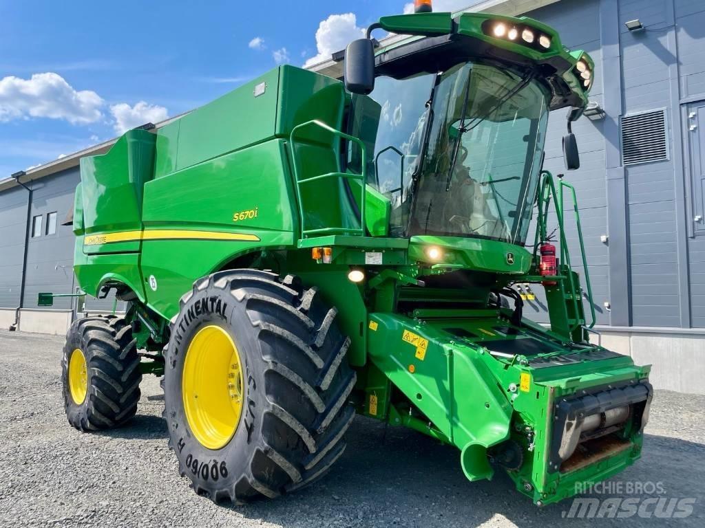 John Deere S 670 i Зерноуборочные комбайны
