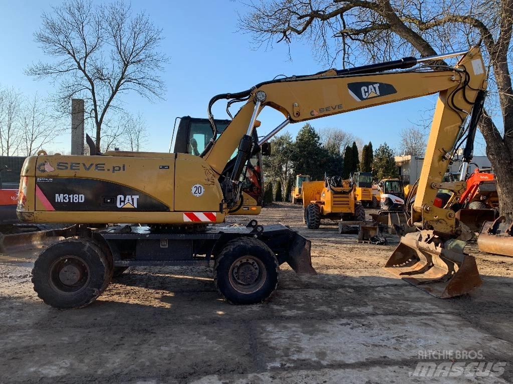 CAT M 318 D Колёсные экскаваторы