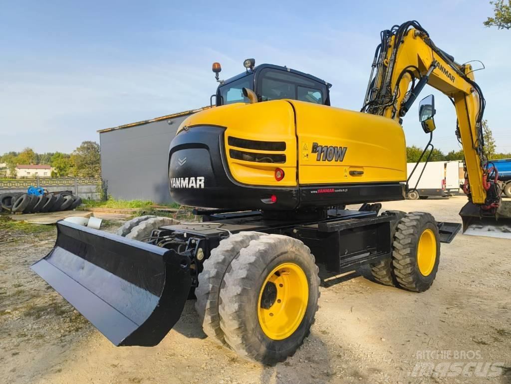 Yanmar B 110 W Колёсные экскаваторы
