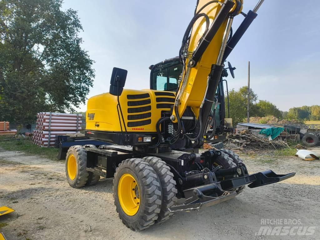 Yanmar B 110 W Колёсные экскаваторы