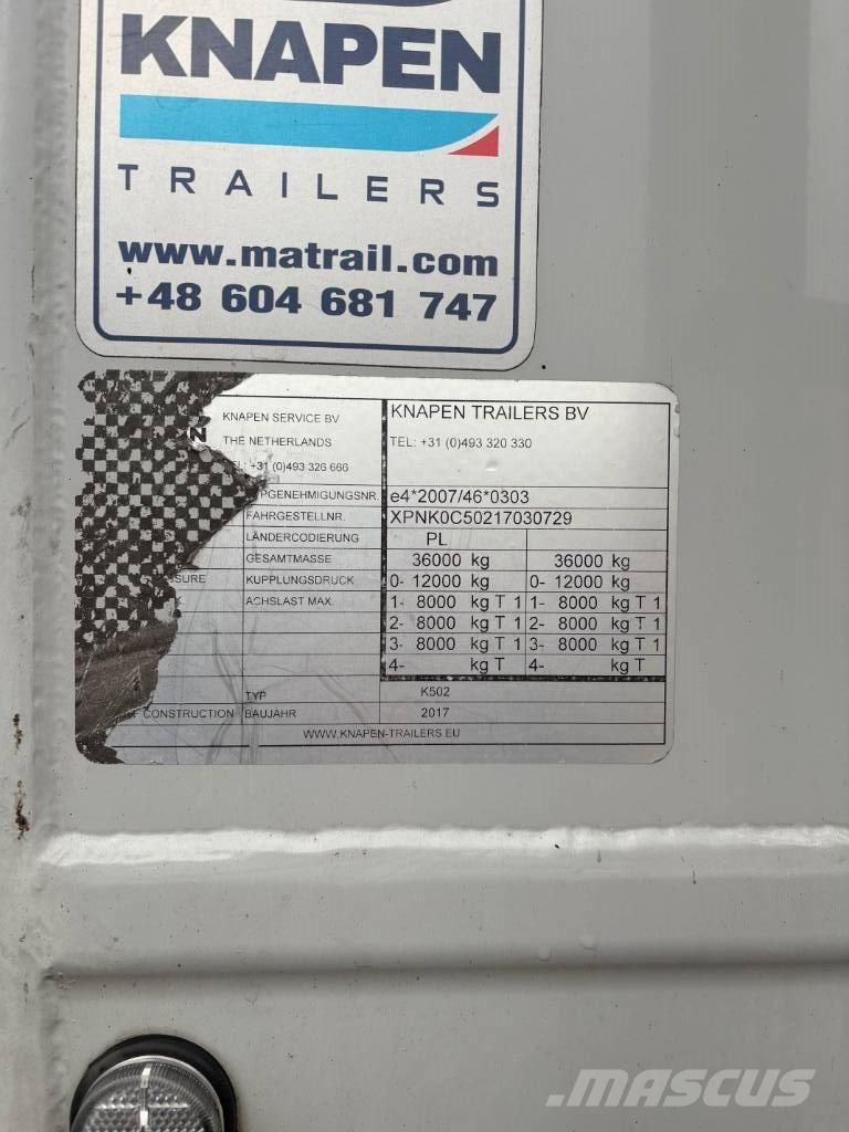 Knapen K 502 Полуприцепы-Щеповозы