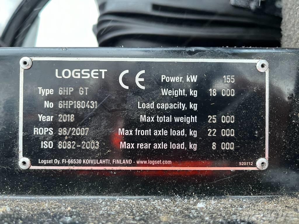 Logset 6HP GT Харвестеры