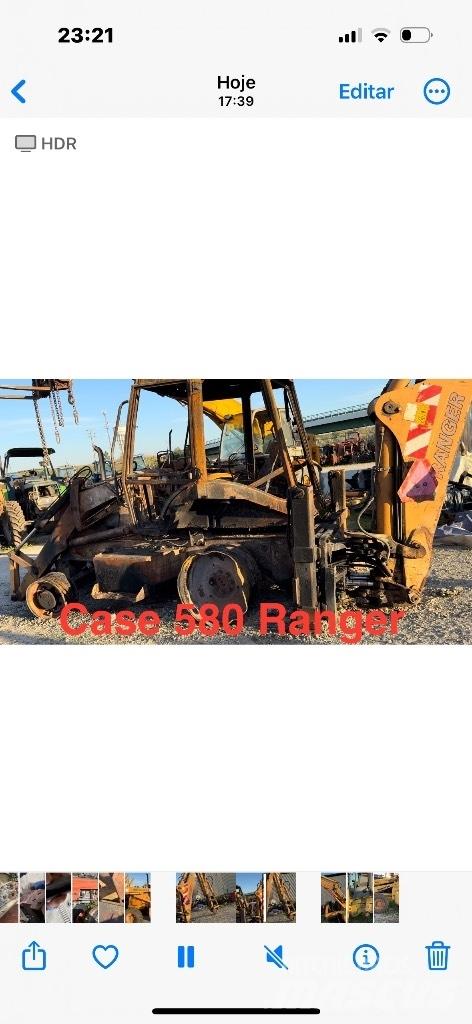 CASE 580 RANGER Трансмиссии и КПП