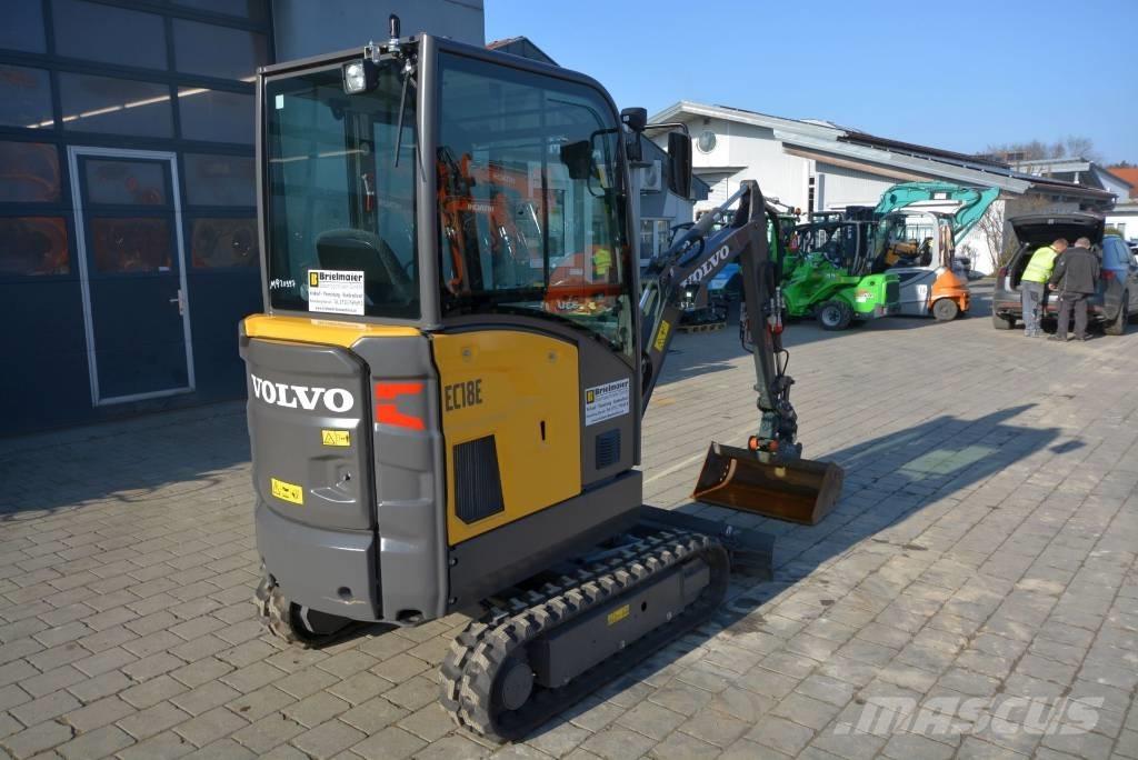 Volvo EC 18 E Мини-экскаваторы