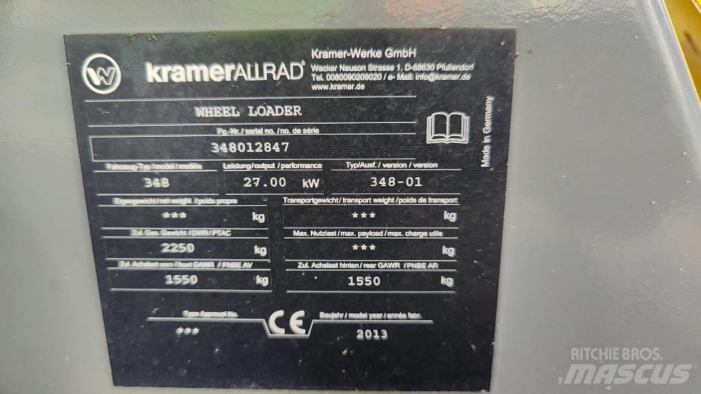 Kramer 350 Малые погрузчики