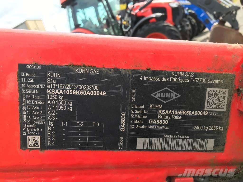 Kuhn GA 8830 Рядковые косилки