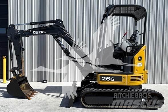 John Deere 26G Мини-экскаваторы