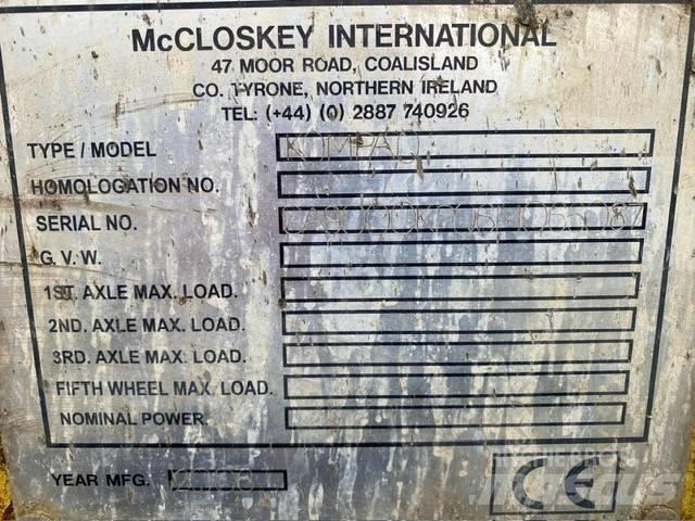McCloskey Compaq Мобильные грохоты