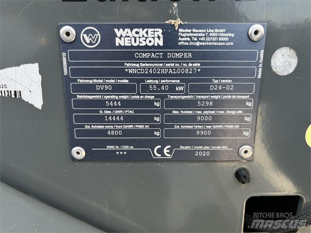 Wacker Neuson DV 90 Карьерные самосвалы