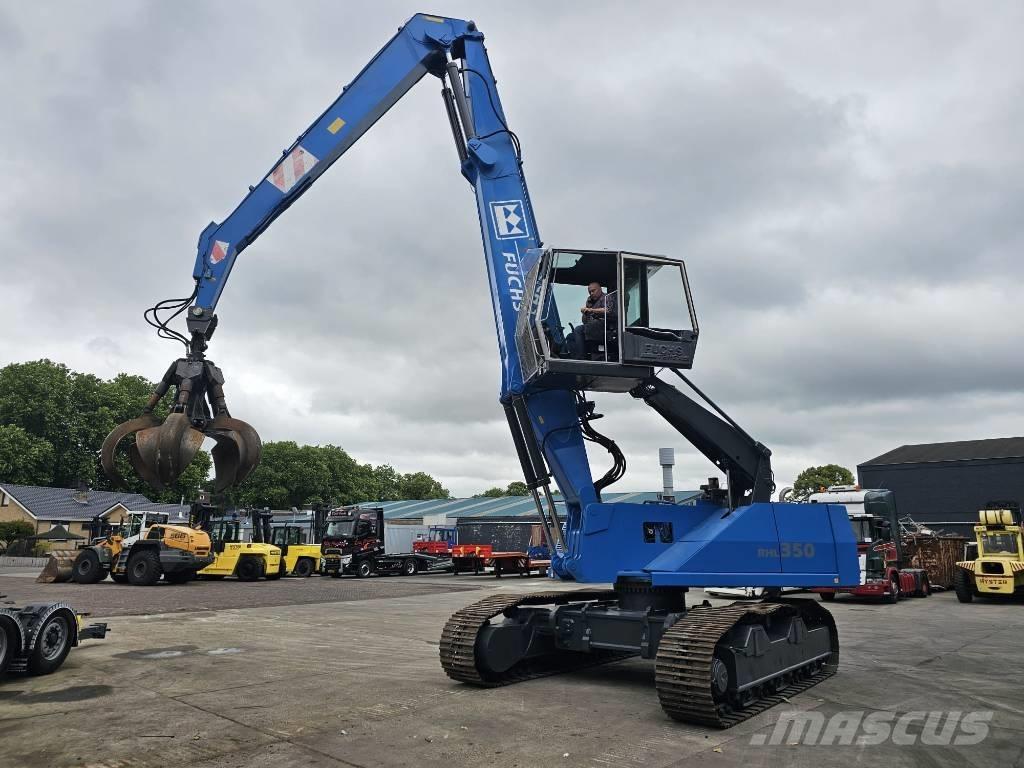 Fuchs RHL 350 Перегружатели металлолома/промышленные погрузчики