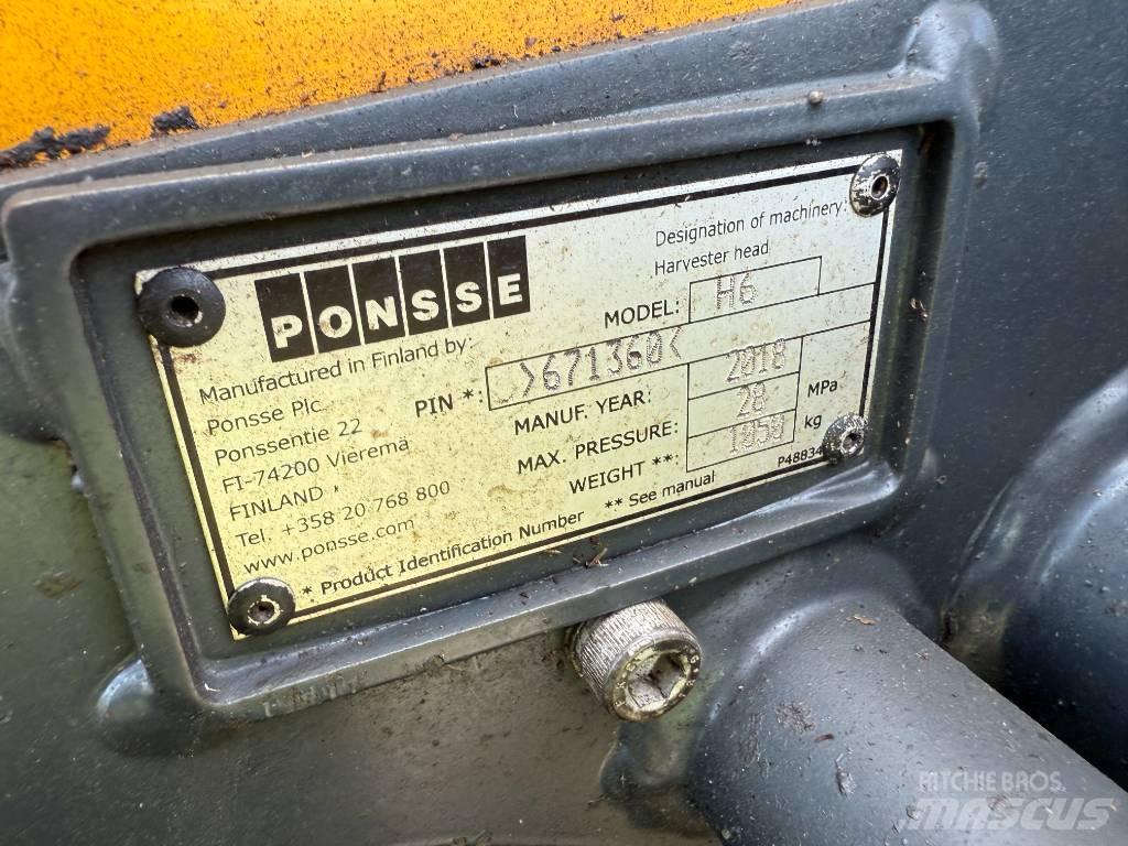 Ponsse ERGO 8W Харвестеры