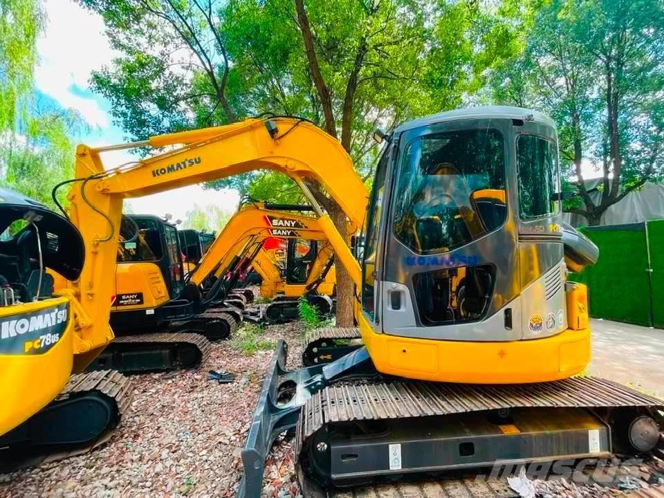 Komatsu PC78US-11 Малые экскаваторы 7т-12т