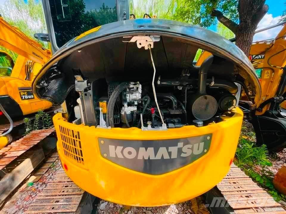 Komatsu PC78US-11 Малые экскаваторы 7т-12т