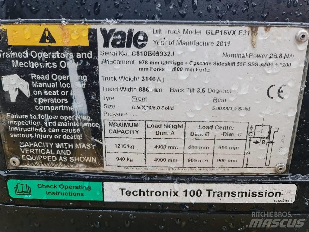 Yale GLP16VX Газовые погрузчики
