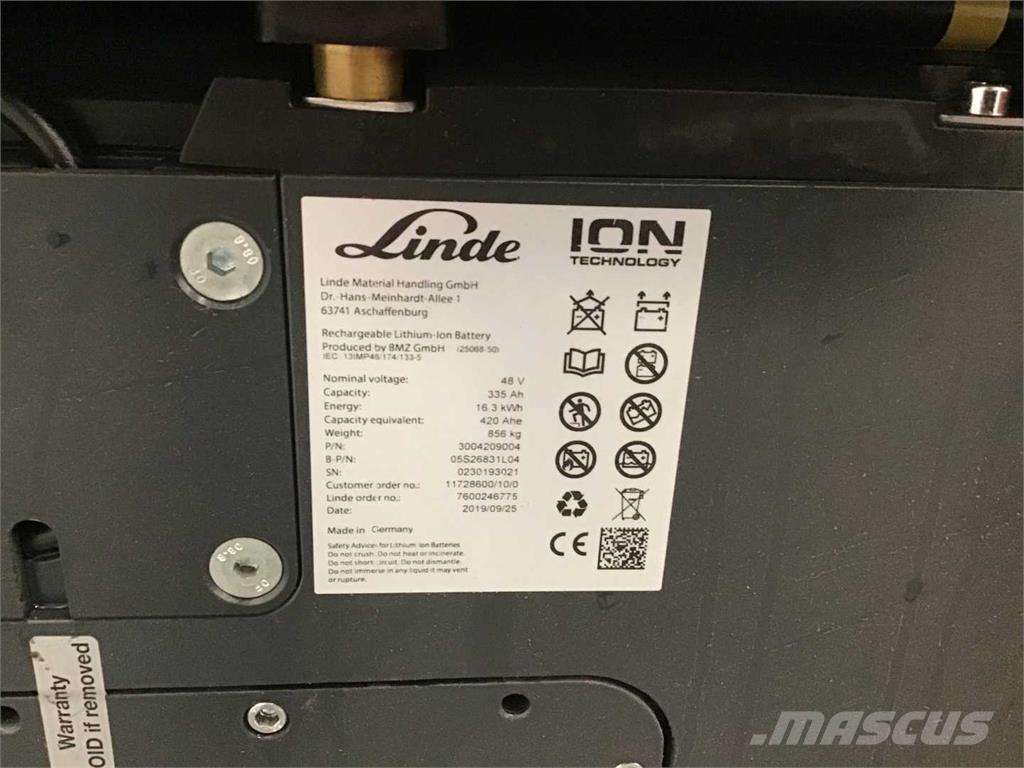 Linde E16 ION Электропогрузчики
