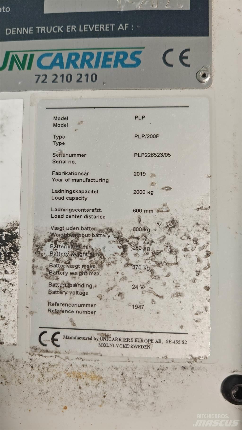 Atlet PLP200 Другие складские механизмы