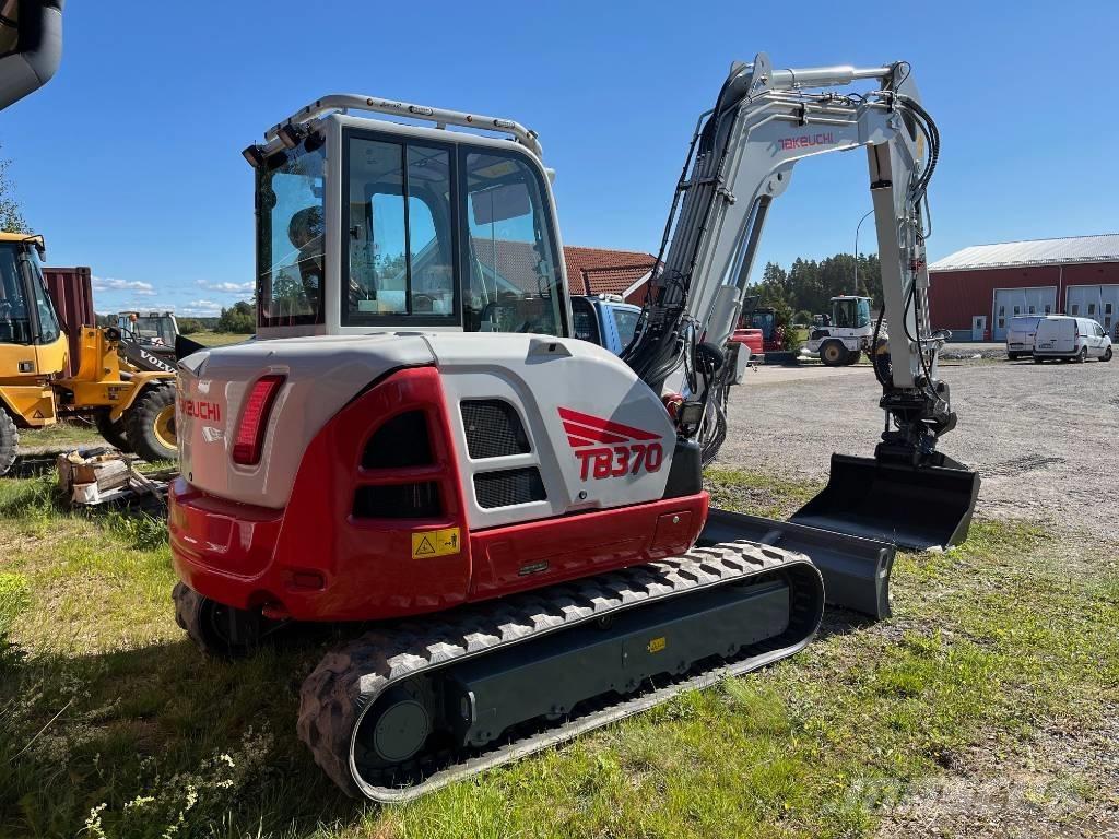 Takeuchi TB 370 Малые экскаваторы 7т-12т