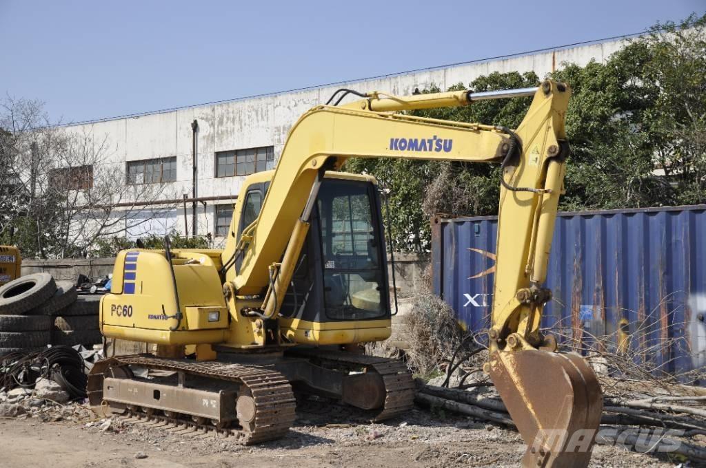 Komatsu PC 60 Гусеничные экскаваторы