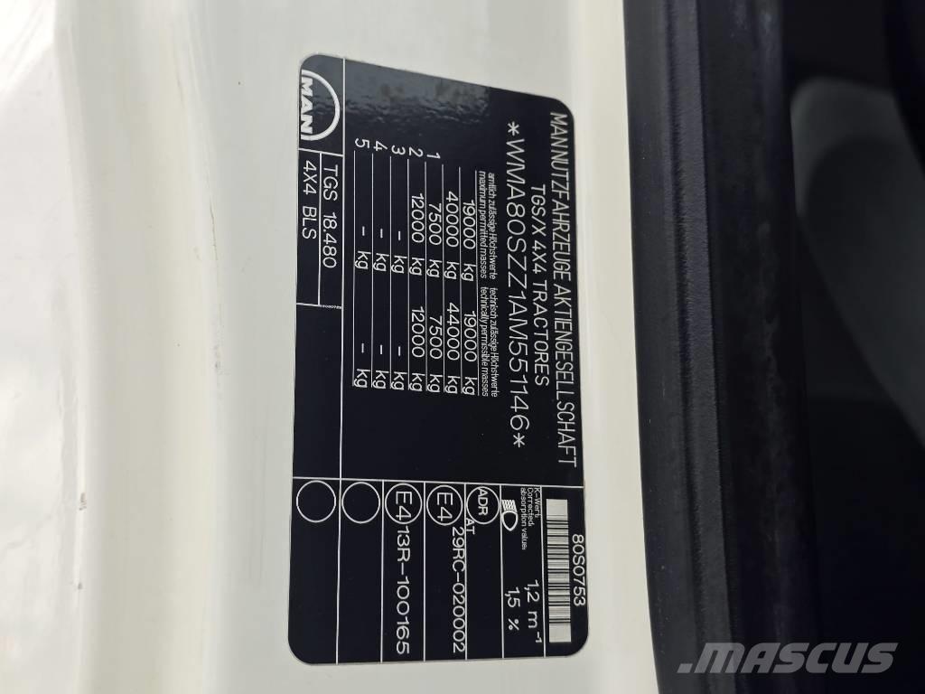 MAN 18.480 Седельные тягачи