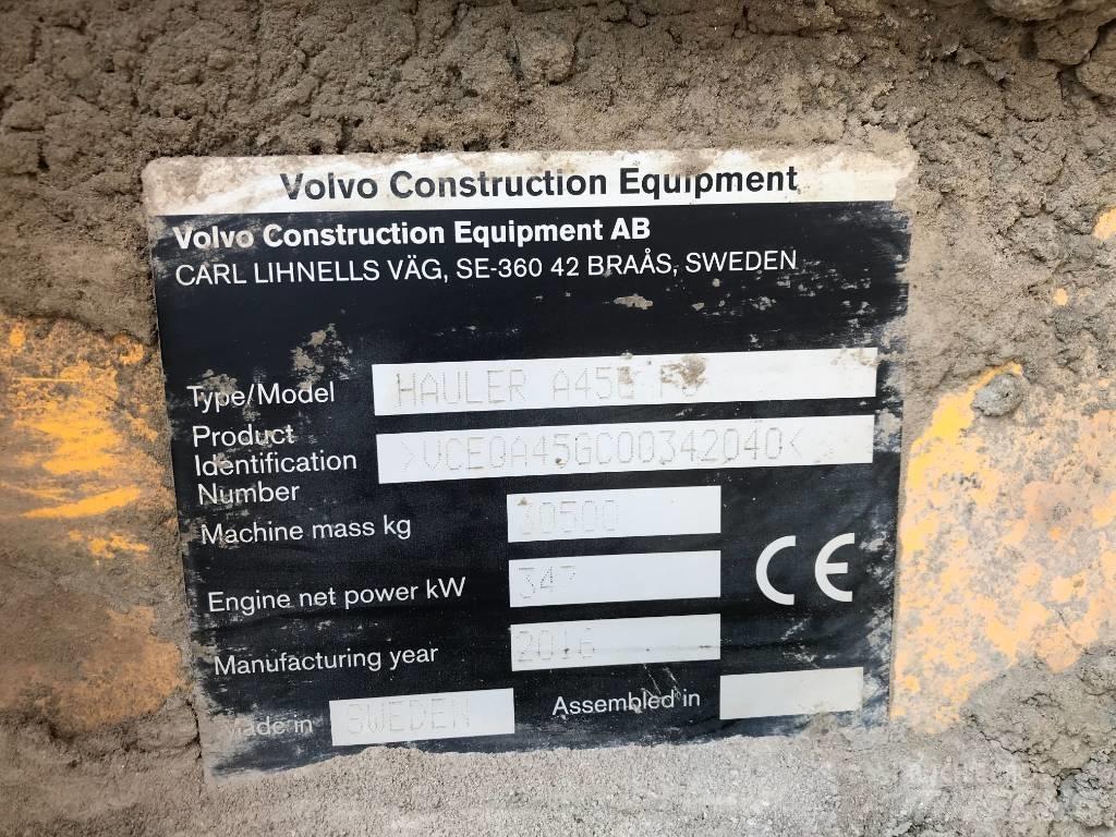 Volvo A 45 G FS Шарнирно-сочленённые самосвалы