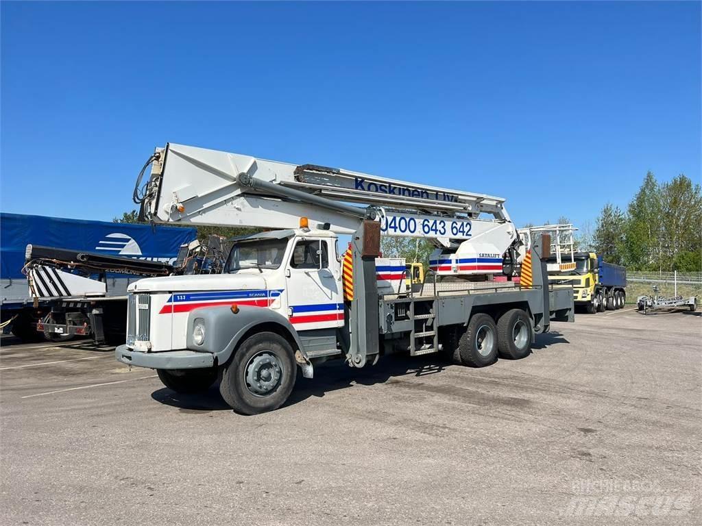 Scania 111 6X2 Автомобильные краны