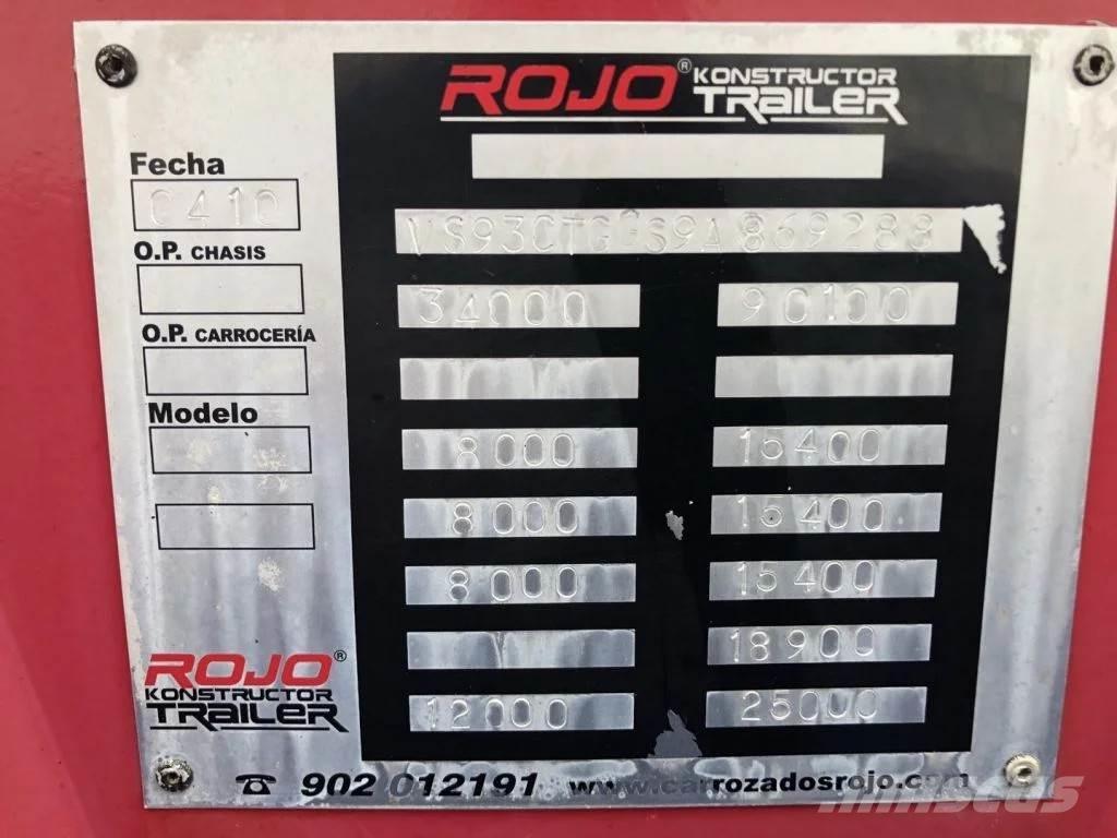  ROJO 1+ 3 LOWLOADER Низкорамные полуприцепы