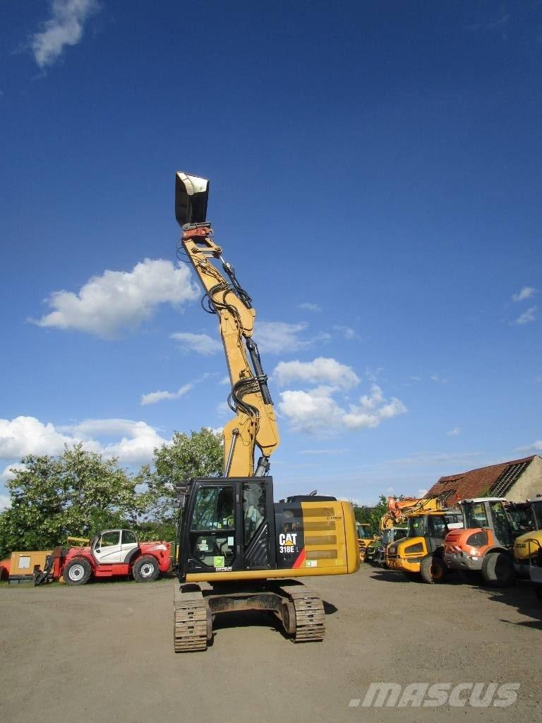 CAT 318 E L   320 322 Гусеничные экскаваторы