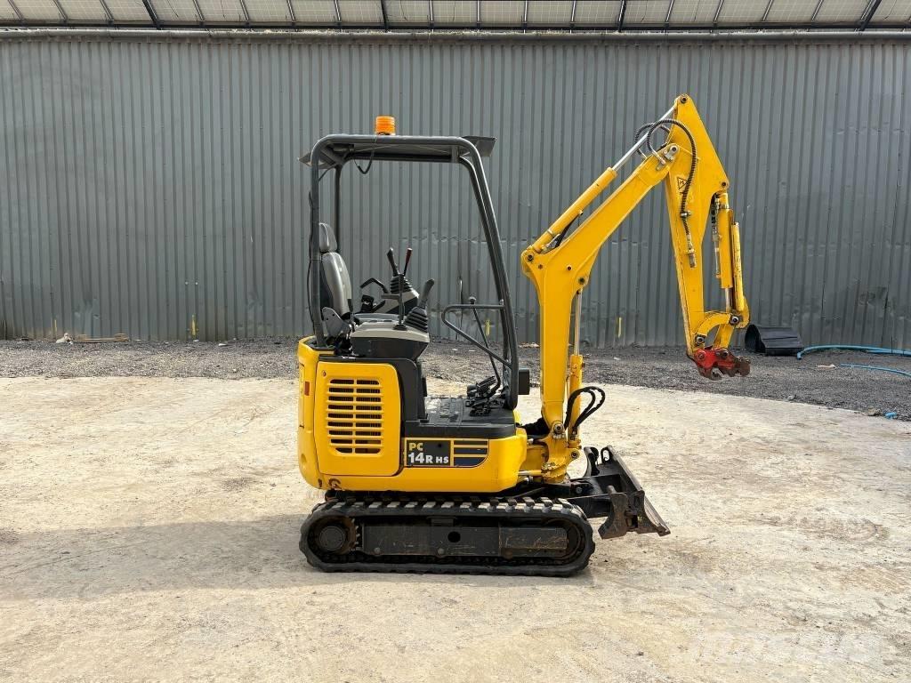 Komatsu PC 14 R-3HS Мини-экскаваторы