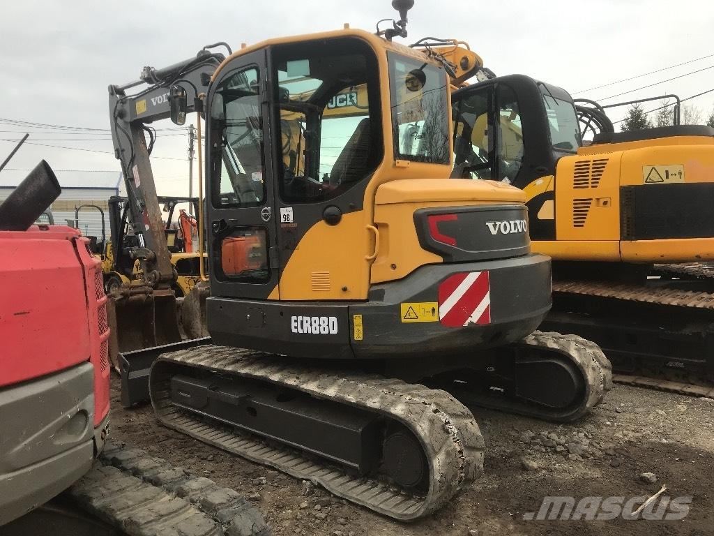 Volvo ECR 88 D Малые экскаваторы 7т-12т