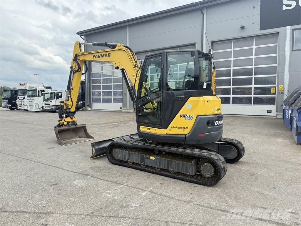 Yanmar Vio 80-1A Малые экскаваторы 7т-12т