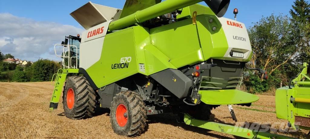CLAAS Lexion 670 Зерноуборочные комбайны