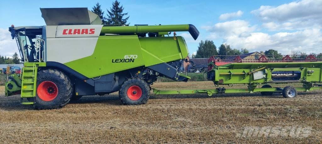 CLAAS Lexion 670 Зерноуборочные комбайны