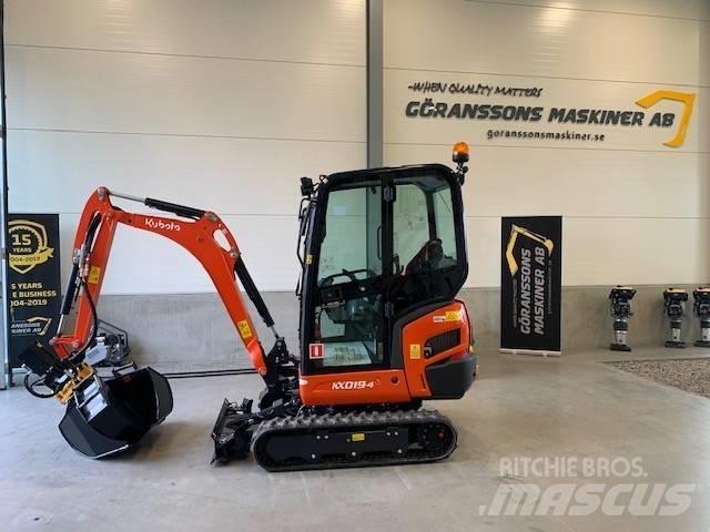 Kubota KX 019-4 Мини-экскаваторы