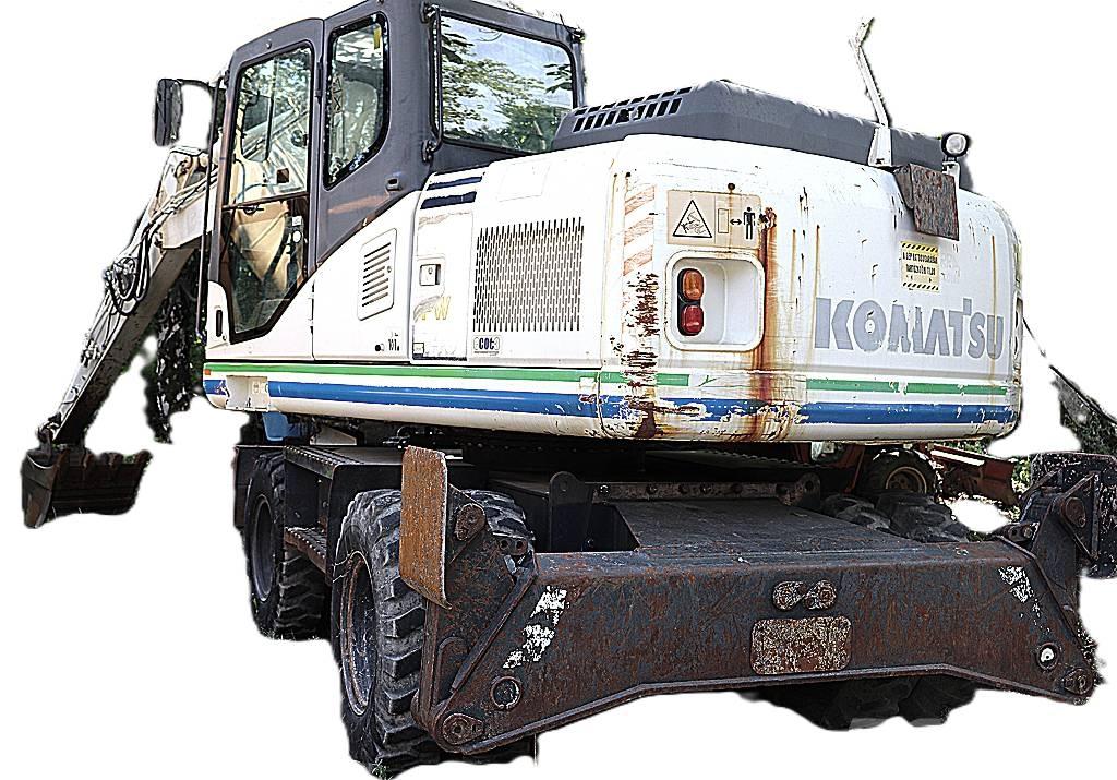 Komatsu PW 140-7 Экскаваторы-погрузчики