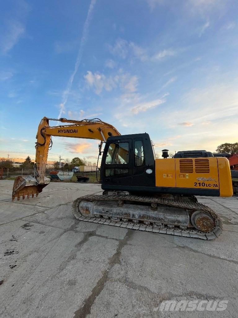 Hyundai R 210 LC 7A Гусеничные экскаваторы