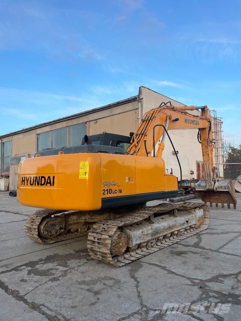 Hyundai R 210 LC 7A Гусеничные экскаваторы