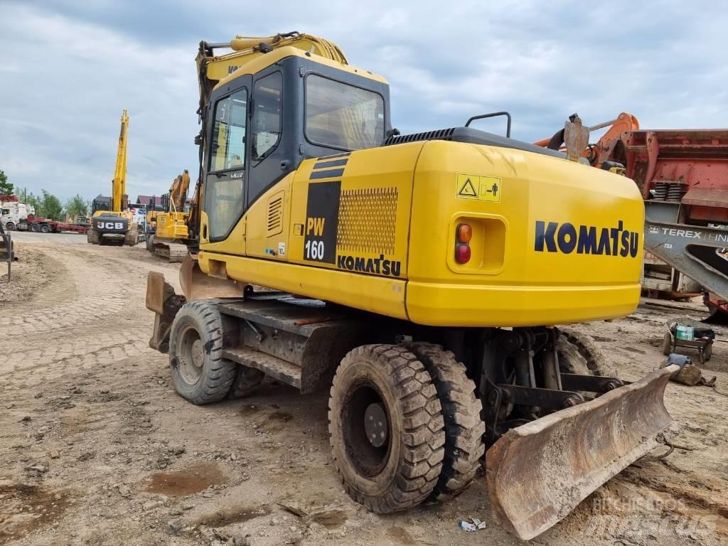 Komatsu PW 160-7 Колёсные экскаваторы