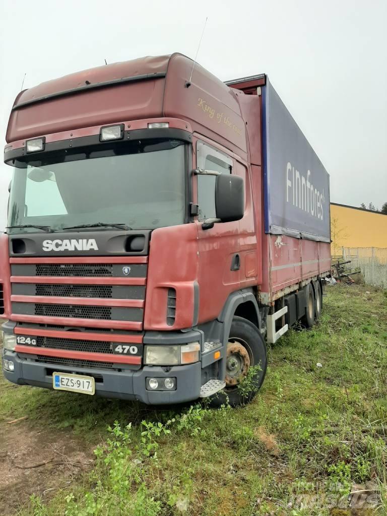 Scania R 124 Тентованные грузовики