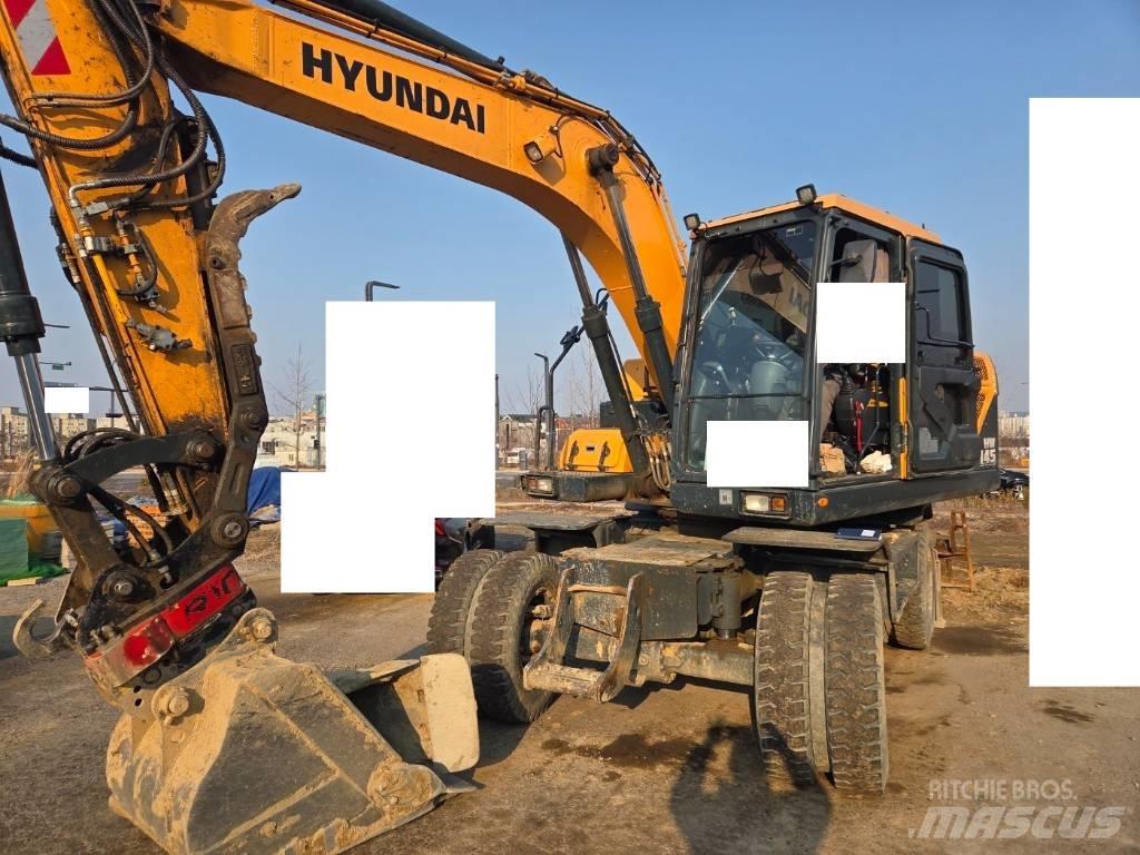Hyundai HW 145 Колёсные экскаваторы