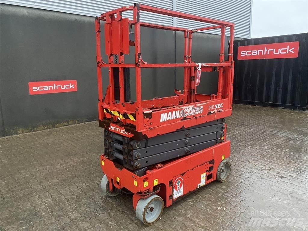Manitou 78SEC Ножничные подъемники