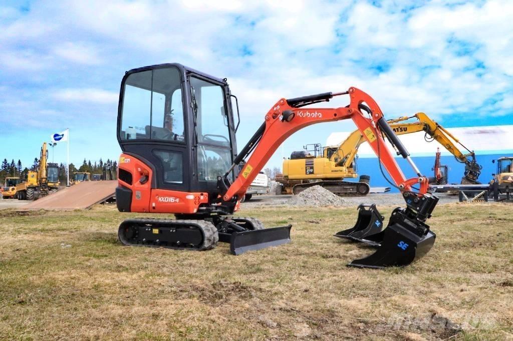 Kubota KX016-4 Мини-экскаваторы