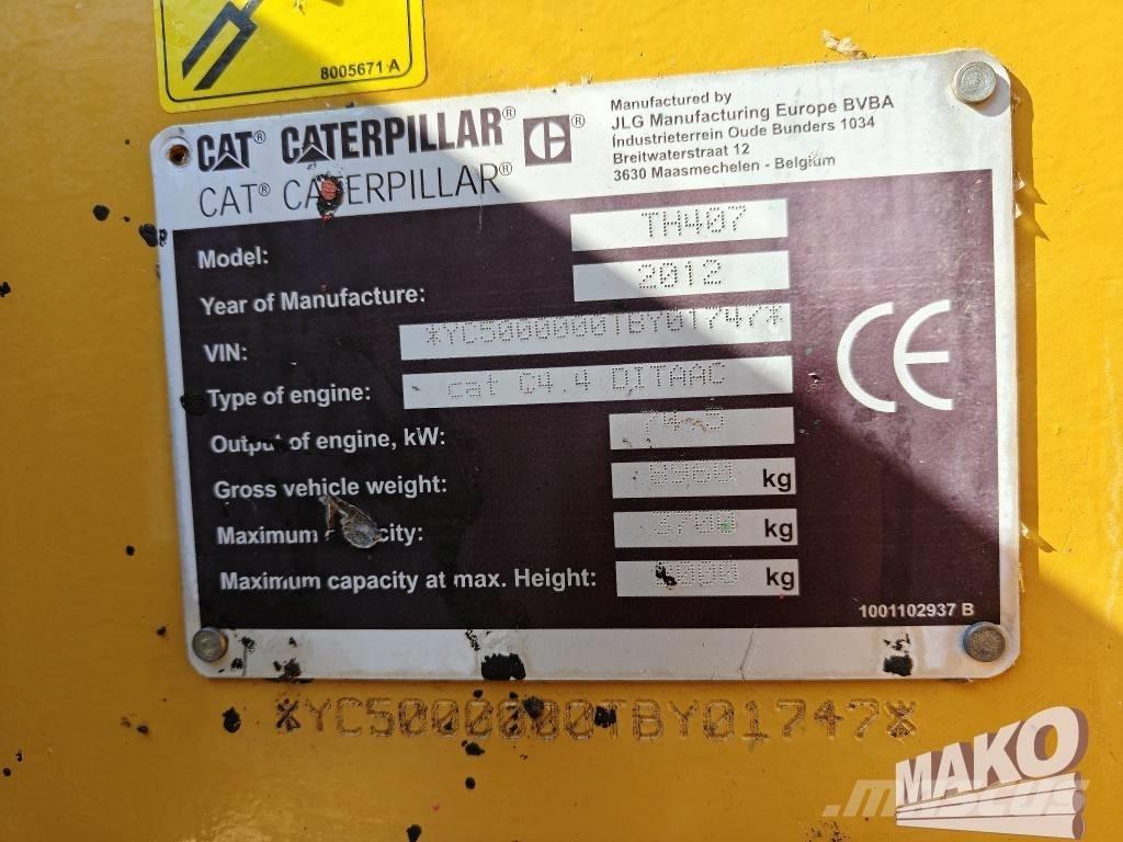 CAT TH 407 Телескопические погрузчики