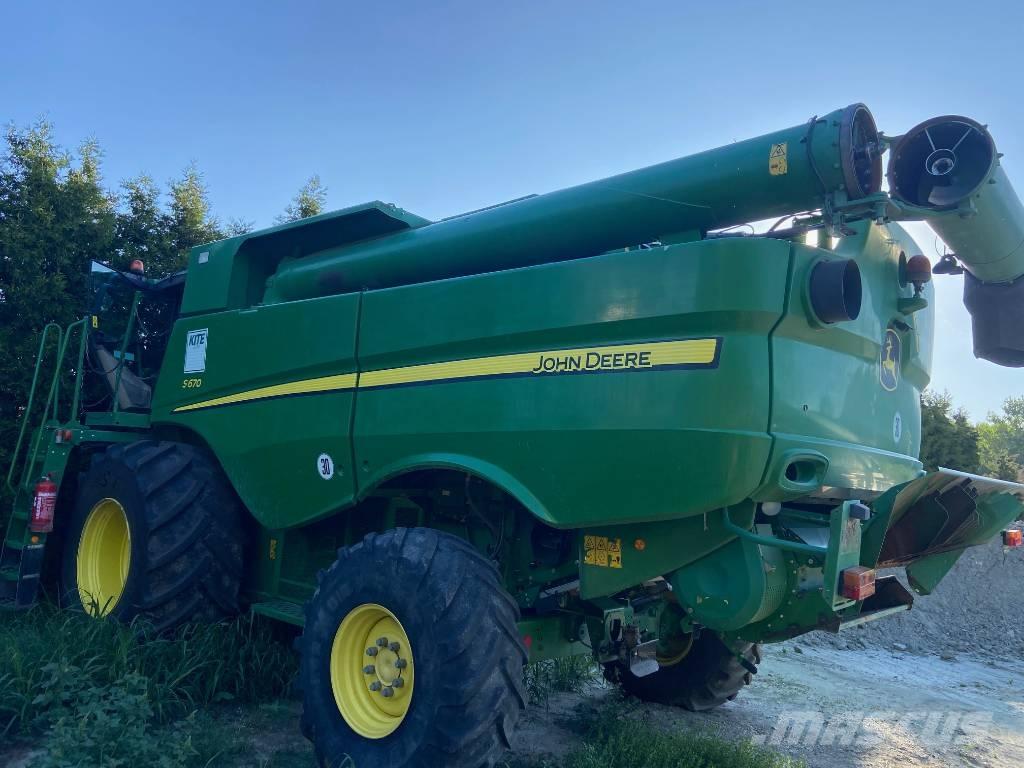 John Deere S 670 i Зерноуборочные комбайны