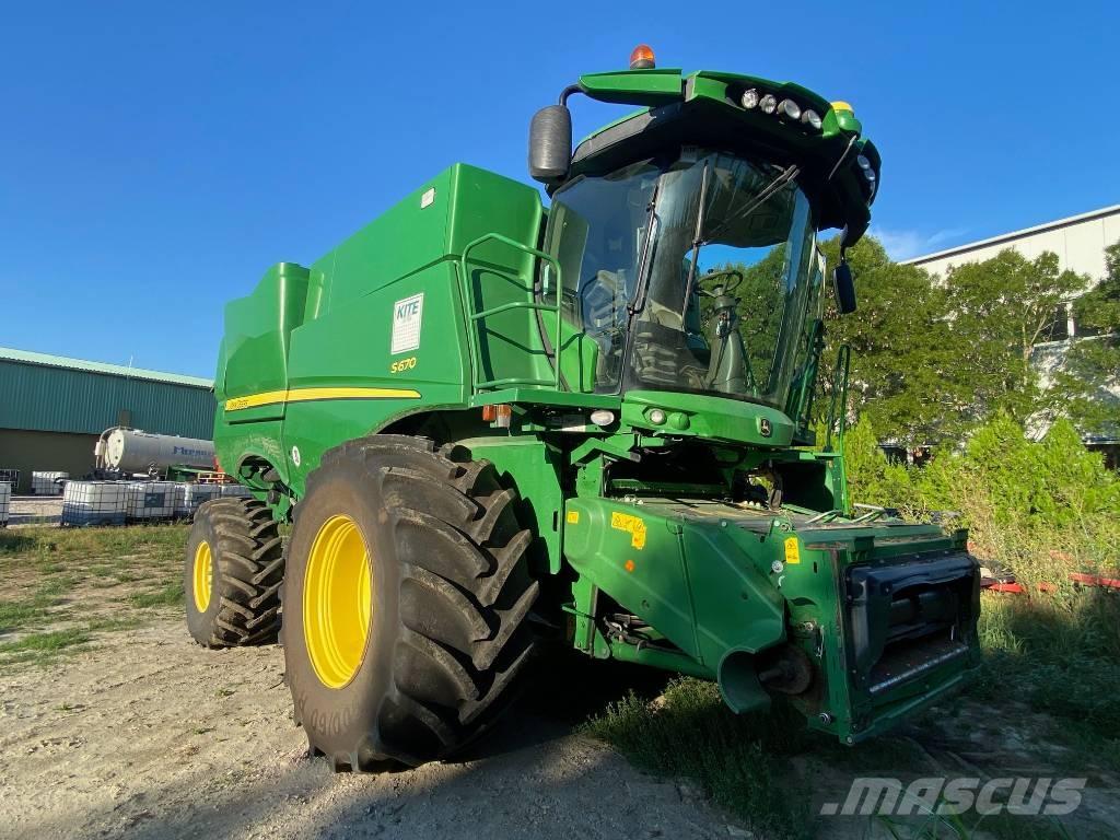 John Deere S 670 i Зерноуборочные комбайны